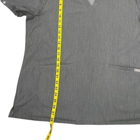 FIGS Womens Two Technical Collection Casma Three Pockets Tops Size XXL Gray - Picture 8 of 8